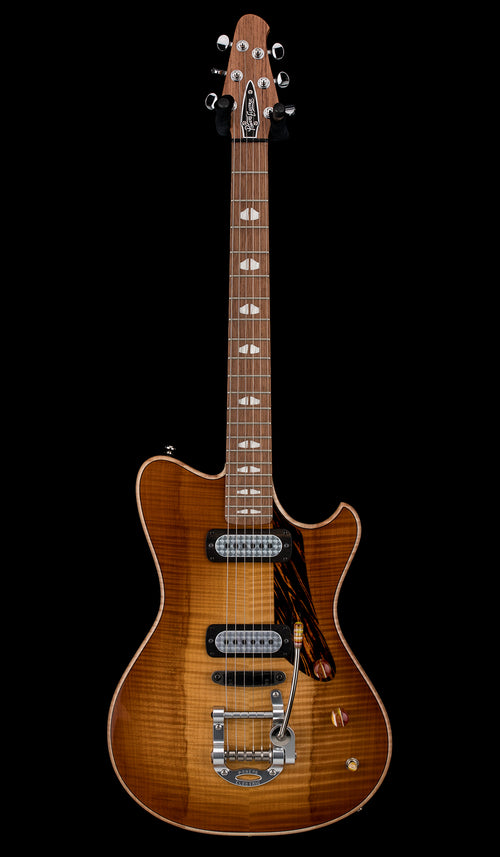 Powers Electric A-Type Select Flame Top #17 FF42 - Wild Honey Burst #B235